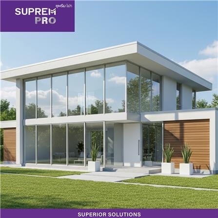 ซิลิโคนไร้กรด SUPREMPRO DOOR & WINDOW 260 มล. สีใส_1
