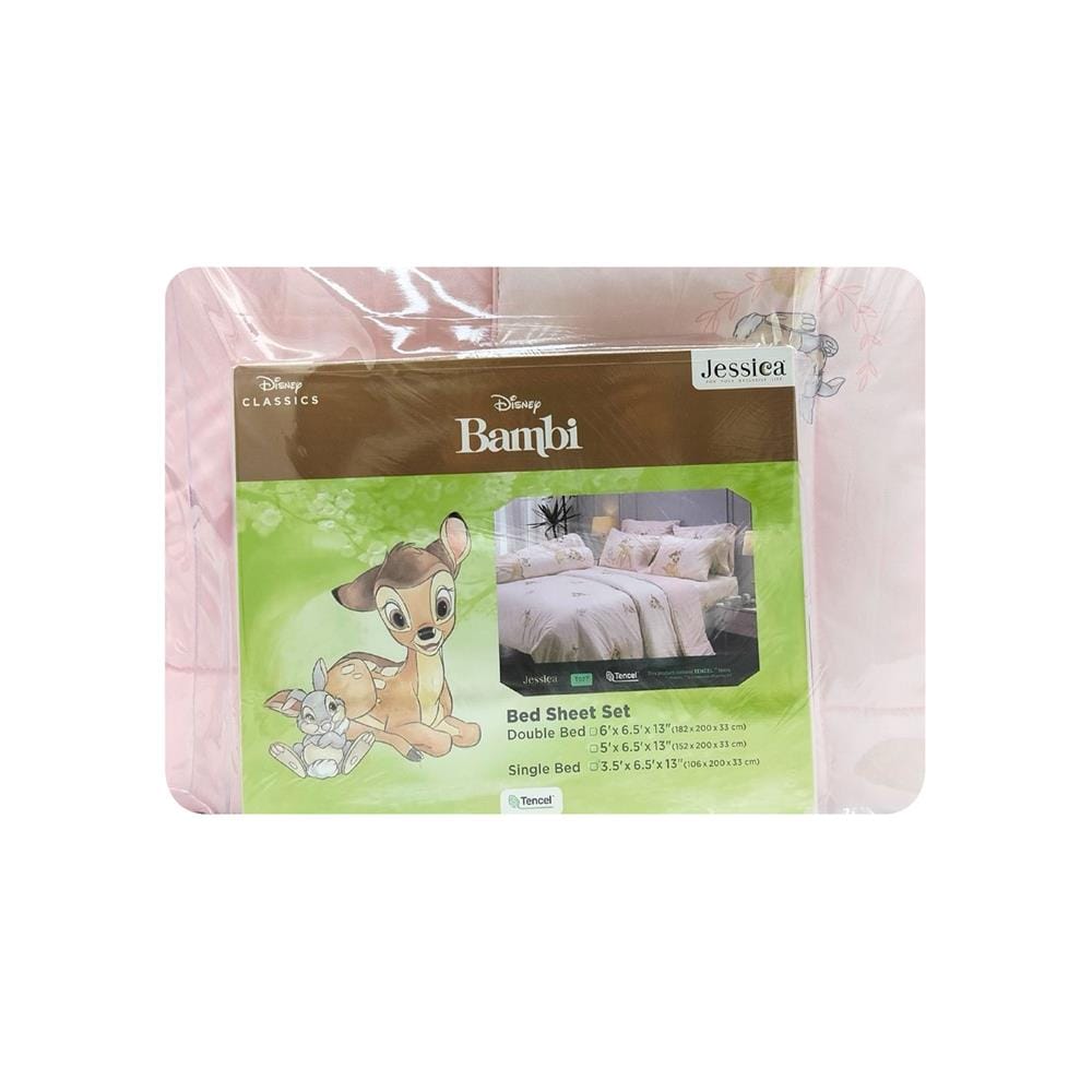 ชุดผ้าปูที่นอน 3.5 ฟุต (ชุด 4 ชิ้น) JESSICA BAMBI 22052-T027
