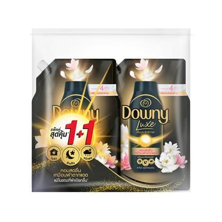 น้ำยาปรับผ้านุ่ม DOWNY LUXE 1 ลิตร ฮาร์โมนี่ (แพ็ก 1+1)_0