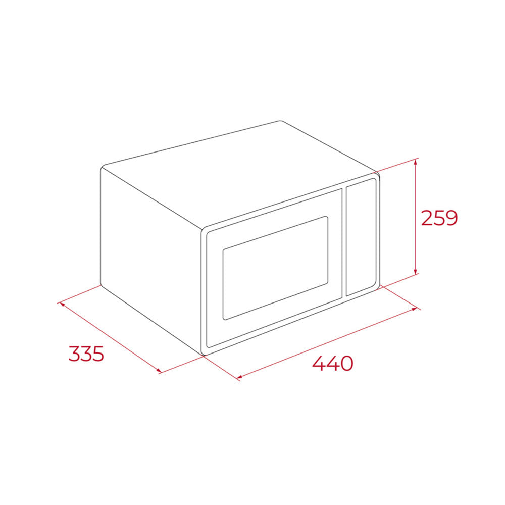 ไมโครเวฟ TEKA MW FS20G BK 20 ลิตร