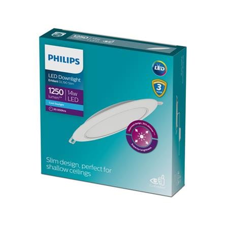 ดาวน์ไลท์ LED PHILIPS ERIDANI SLIM 6 นิ้ว 14 วัตต์ DAYLIGHT สีขาว_3