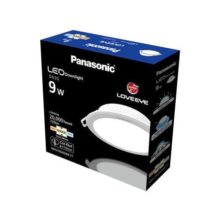 ดาวน์ไลท์ LED PANASONIC NNV76042WE1T 4 นิ้ว 9 วัตต์ COOL WHITE สีขาว_3