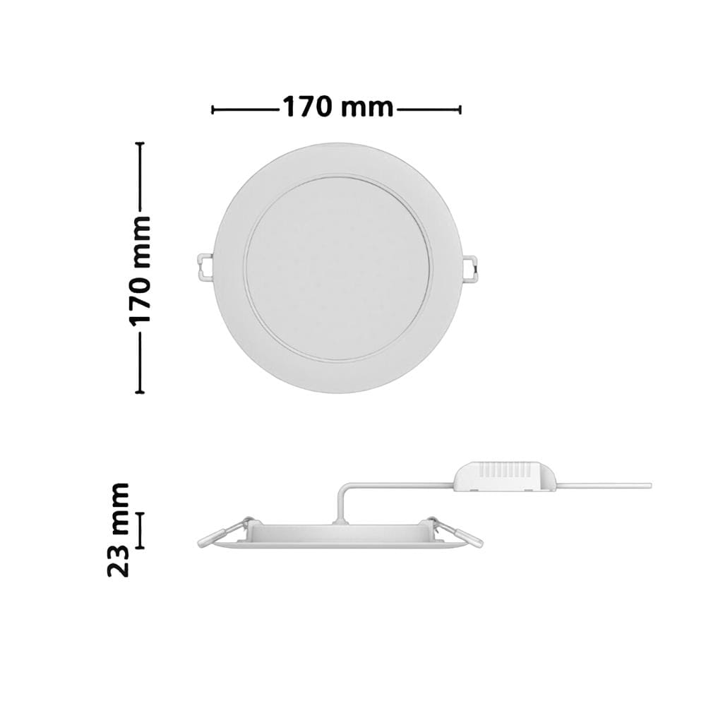 ดาวน์ไลท์ LED PHILIPS ERIDANI SLIM 6 นิ้ว 14 วัตต์ COOL WHITE สีขาว