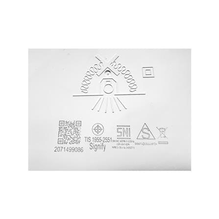 ดาวน์ไลท์ LED PHILIPS ERIDANI SLIM 5 นิ้ว 10 วัตต์ WARM WHITE สีขาว_7