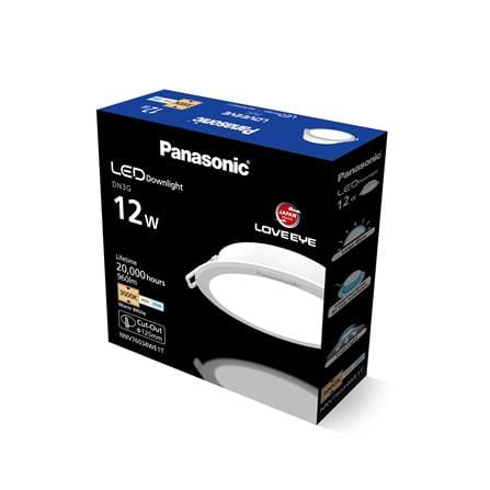 ดาวน์ไลท์ LED PANASONIC NNV76034WE1T 5 นิ้ว 12 วัตต์ WARM WHITE สีขาว_3