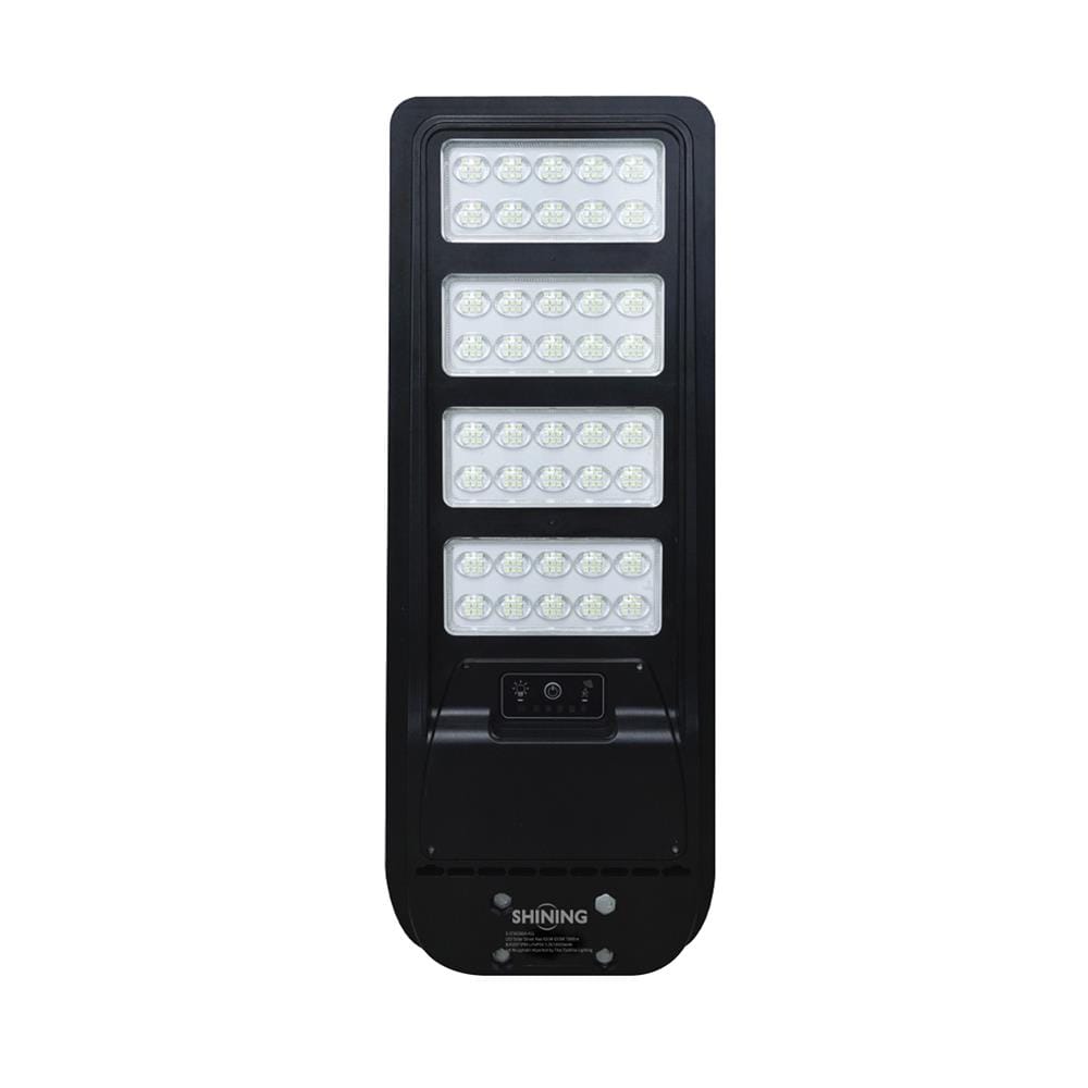 ไฟถนน SOLAR SHINING MAX 650 วัตต์ DAYLIGHT สีดำ
