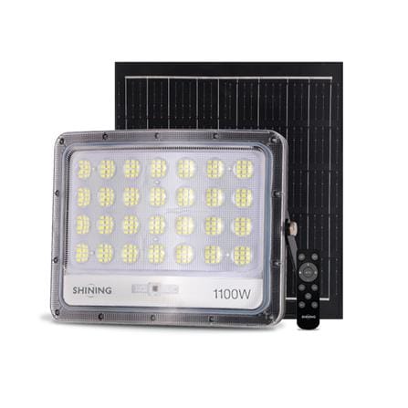สปอตไลท์ SOLAR SHINING MAX 1100 วัตต์ DAYLIGHT สีเทา/ดำ