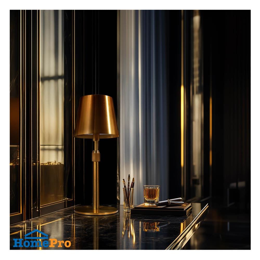ไฟตั้งโต๊ะ LAMPTAN LED GOLDLUXE 3 วัตต์ สีทอง