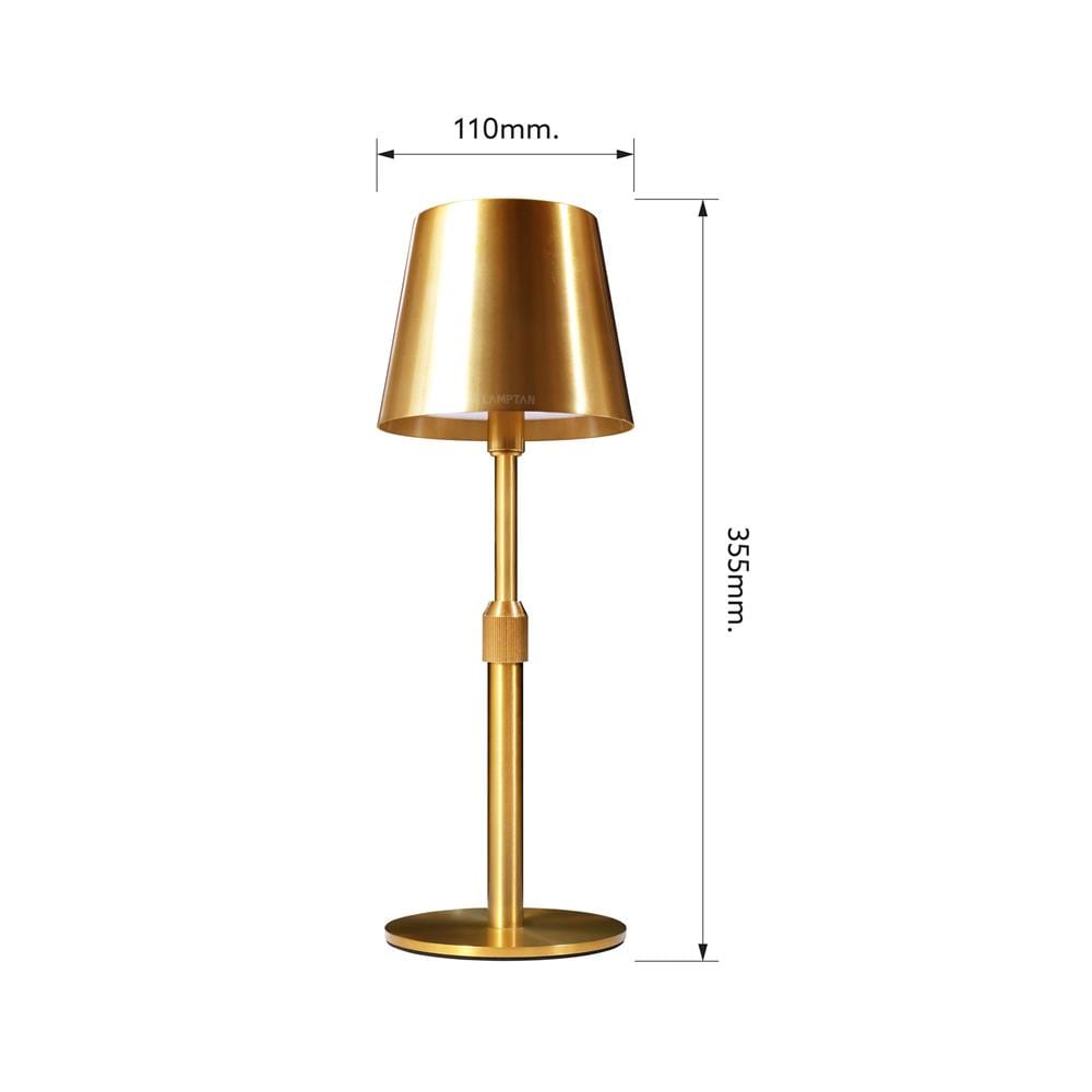 ไฟตั้งโต๊ะ LAMPTAN LED GOLDLUXE 3 วัตต์ สีทอง