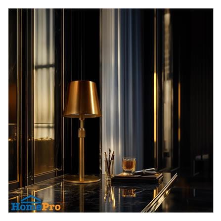ไฟตั้งโต๊ะ LAMPTAN LED GOLDLUXE 3 วัตต์ สีทอง_4