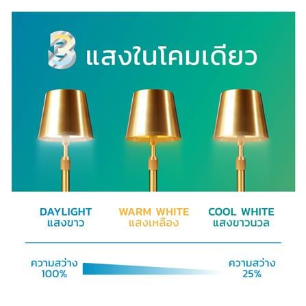 ไฟตั้งโต๊ะ LAMPTAN LED GOLDLUXE 3 วัตต์ สีทอง_7
