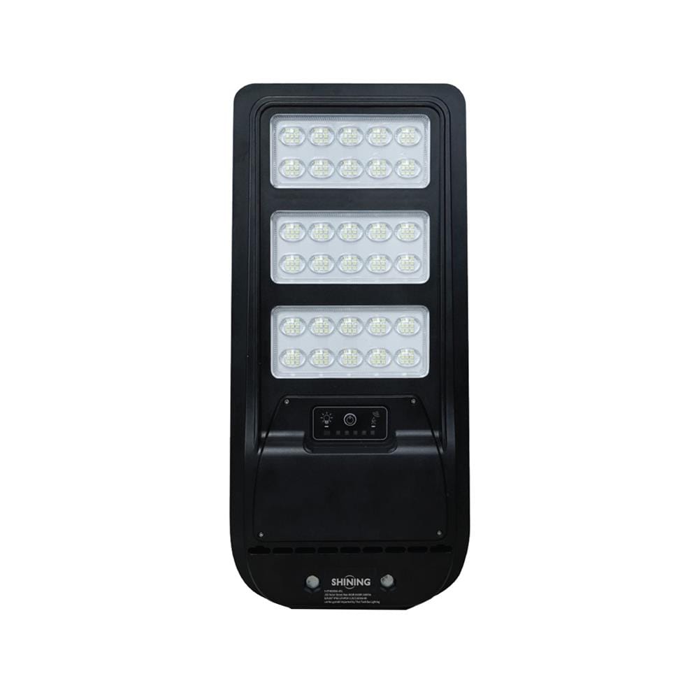 ไฟถนน SOLAR SHINING MAX 450 วัตต์ DAYLIGHT สีดำ