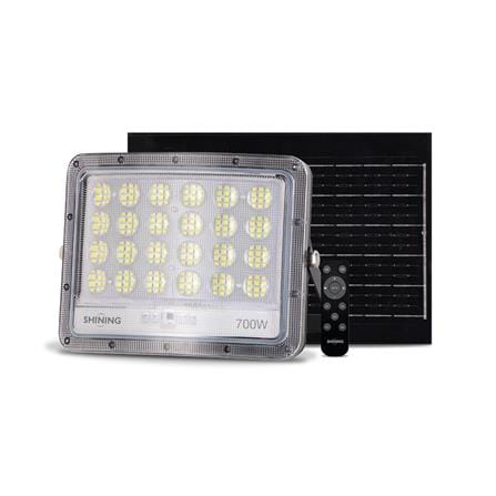 สปอตไลท์ SOLAR SHINING MAX 700 วัตต์ DAYLIGHT สีเทา/ดำ_0