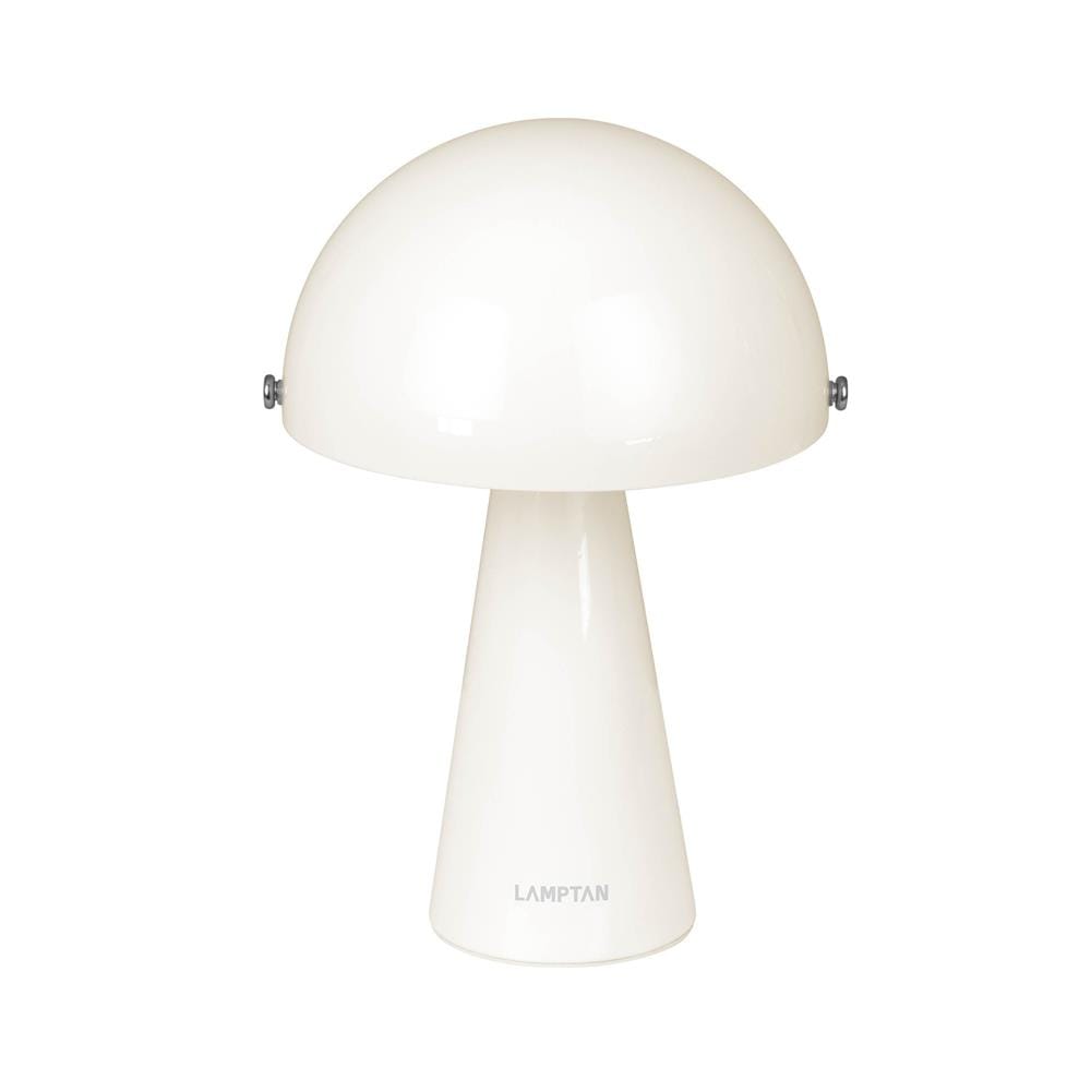ไฟตั้งโต๊ะ LAMPTAN WHITE MOON สีขาว