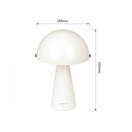 ไฟตั้งโต๊ะ LAMPTAN WHITE MOON สีขาว_8