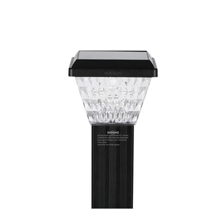 ไฟทางเดิน SOLAR SHINING GEM 80 วัตต์ DAYLIGHT/COOL WHITE/WARM WHITE สีดำ_2