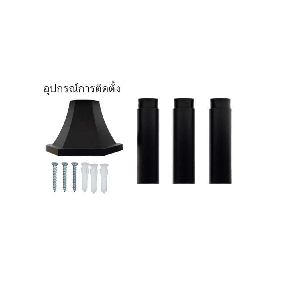 ไฟทางเดิน SOLAR SHINING MAGIC 20 วัตต์ WARM WHITE สีดำ