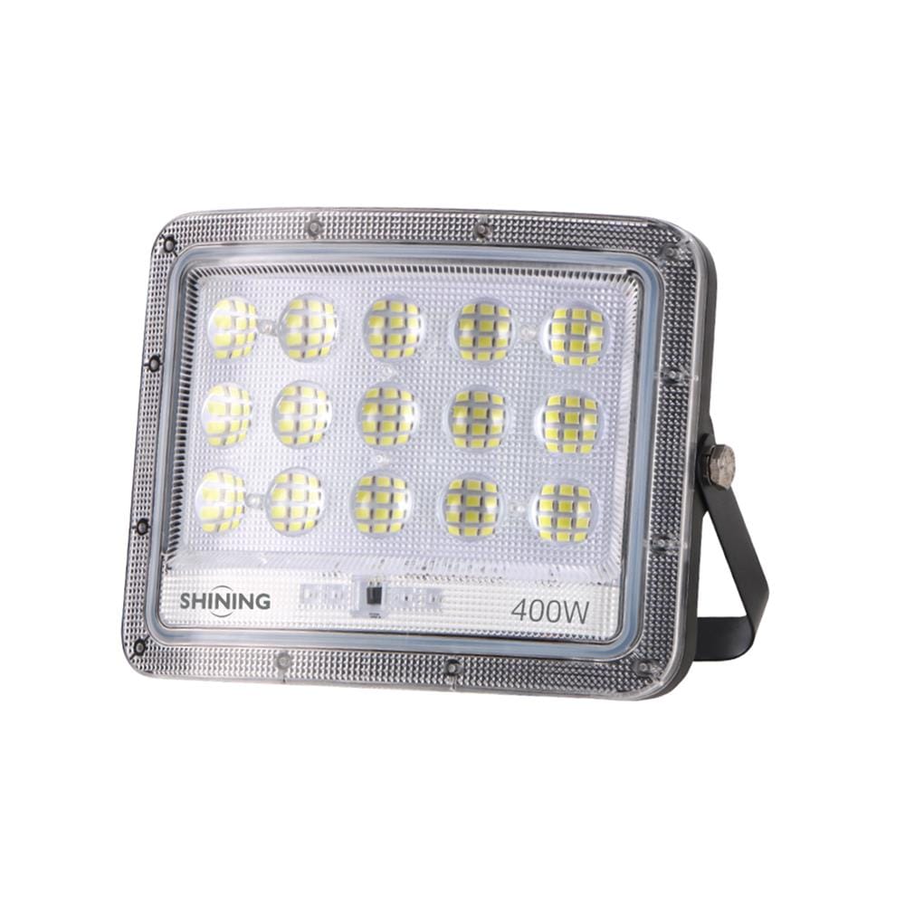 สปอตไลท์ SOLAR SHINING MAX 400 วัตต์ DAYLIGHT สีเทา/ดำ