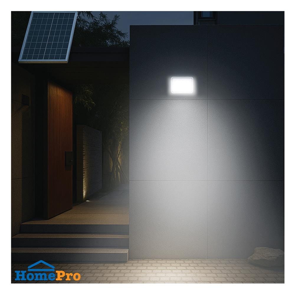 สปอตไลท์ SOLAR SHINING MAX 400 วัตต์ DAYLIGHT สีเทา/ดำ