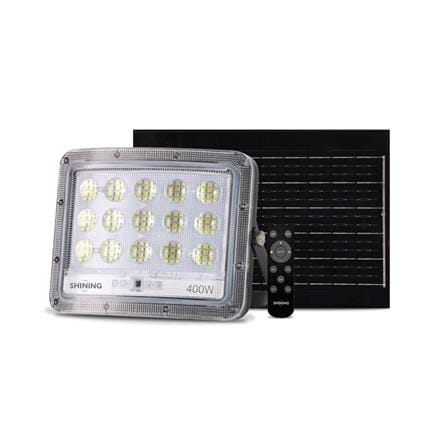 สปอตไลท์ SOLAR SHINING MAX 400 วัตต์ DAYLIGHT สีเทา/ดำ