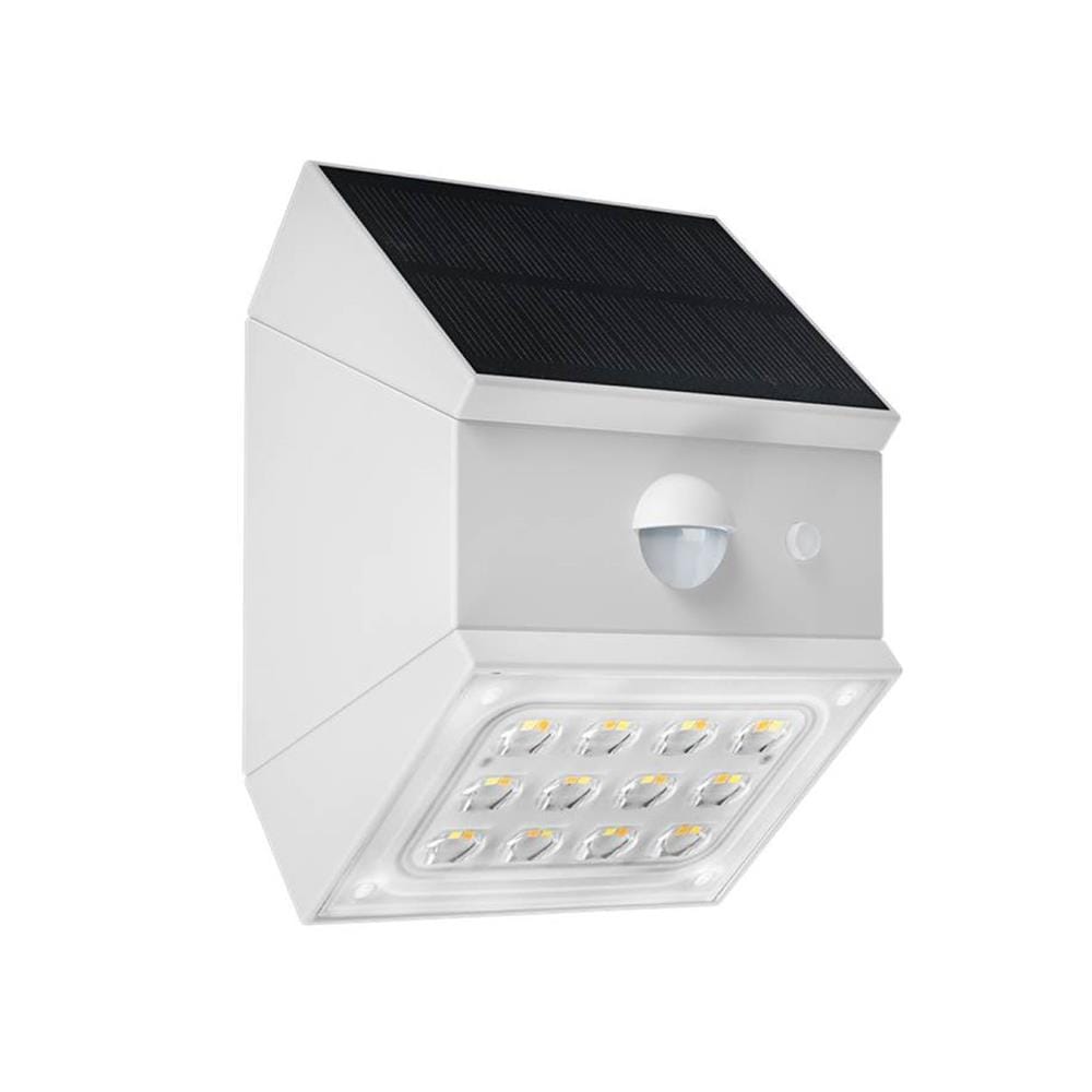 ไฟผนังภายนอก SOLAR SYLVANIA ALTO RUBIC 2.5 วัตต์ DAYLIGHT/COOL WHITE/WARM WHITE สีขาว