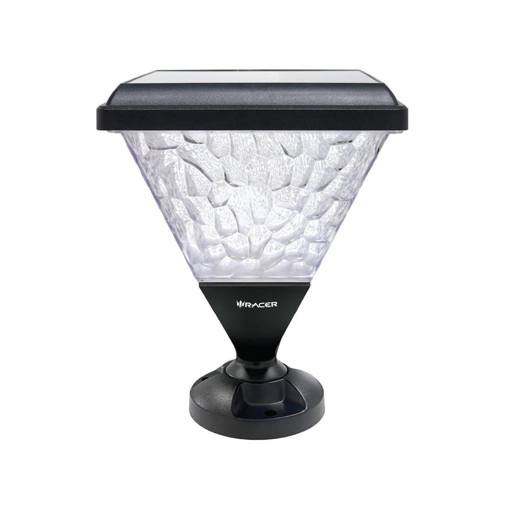 ไฟหัวเสา SOLAR RACER VERONA2 60 วัตต์ DAYLIGHT/COOL WHITE/WARM WHITE สีดำ