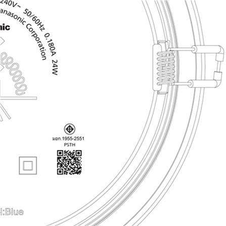 ดาวน์ไลท์ LED PANASONIC NNV76069WE1T 7 นิ้ว 24 วัตต์ DAYLIGHT สีขาว_7