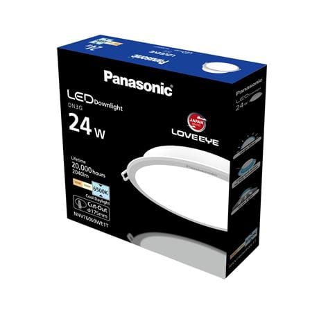 ดาวน์ไลท์ LED PANASONIC NNV76069WE1T 7 นิ้ว 24 วัตต์ DAYLIGHT สีขาว_4