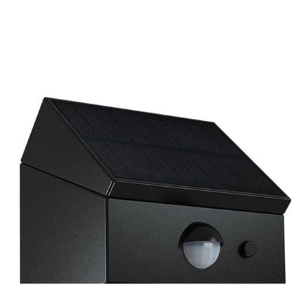 ไฟผนังภายนอก SOLAR SYLVANIA ALTO RUBIC 2.5 วัตต์ DAYLIGHT/COOL WHITE/WARM WHITE สีดำ_2