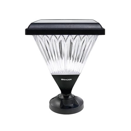 ไฟหัวเสา SOLAR RACER VERONA1 60 วัตต์ DAYLIGHT/COOL WHITE/WARM WHITE สีดำ_0