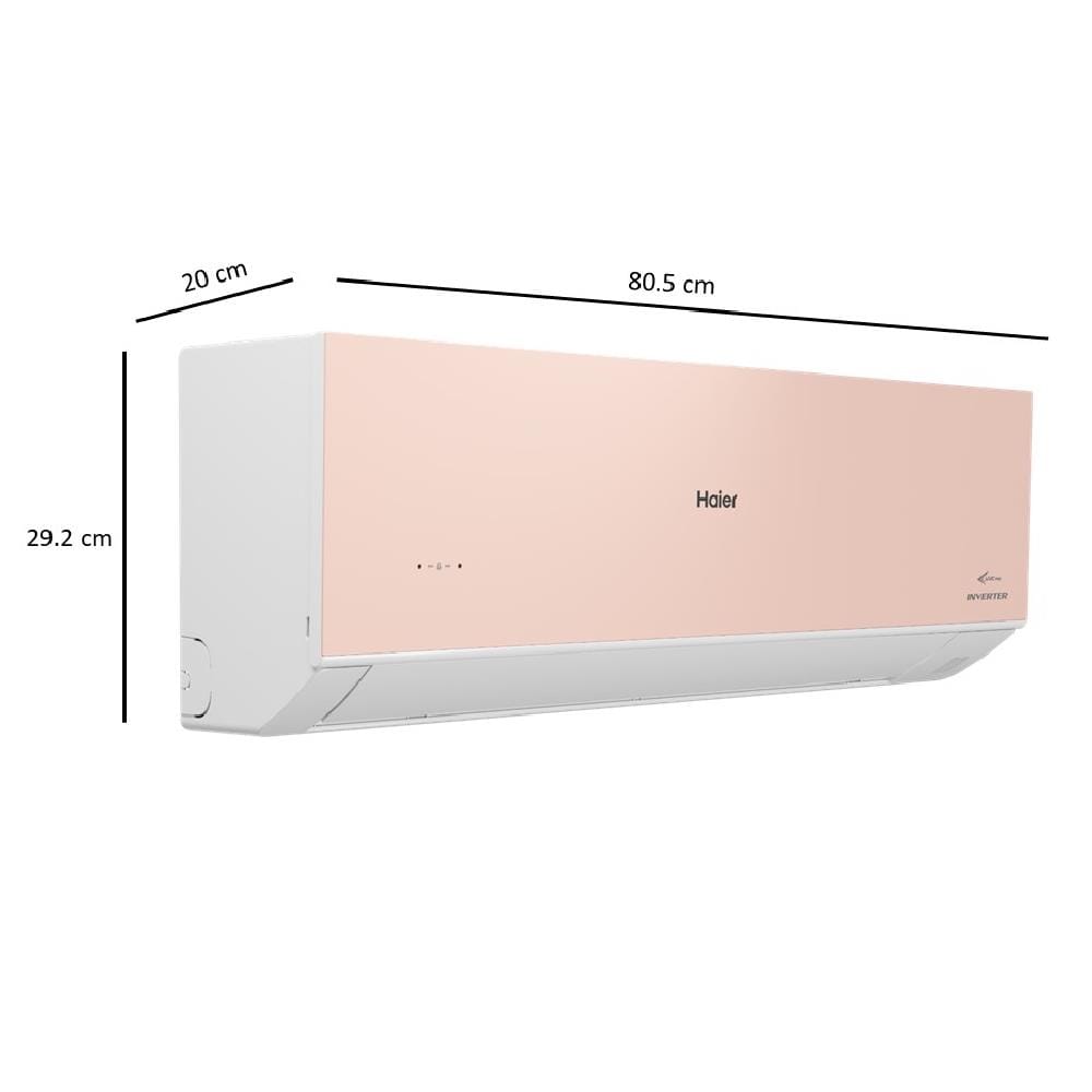 แอร์ผนัง HAIER HSU-13VRSA05PBF 13000 บีทียู อินเวอร์เตอร์ สีชมพู