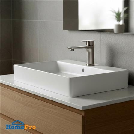 ก๊อกอ่างล้างหน้าเดี่ยว WSP FXS-819GM สีเทา_6