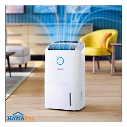 เครื่องลดความชื้น 137 ตร.ม. PHILIPS DE5305/11 สีขาว (4 ลิตร)_2