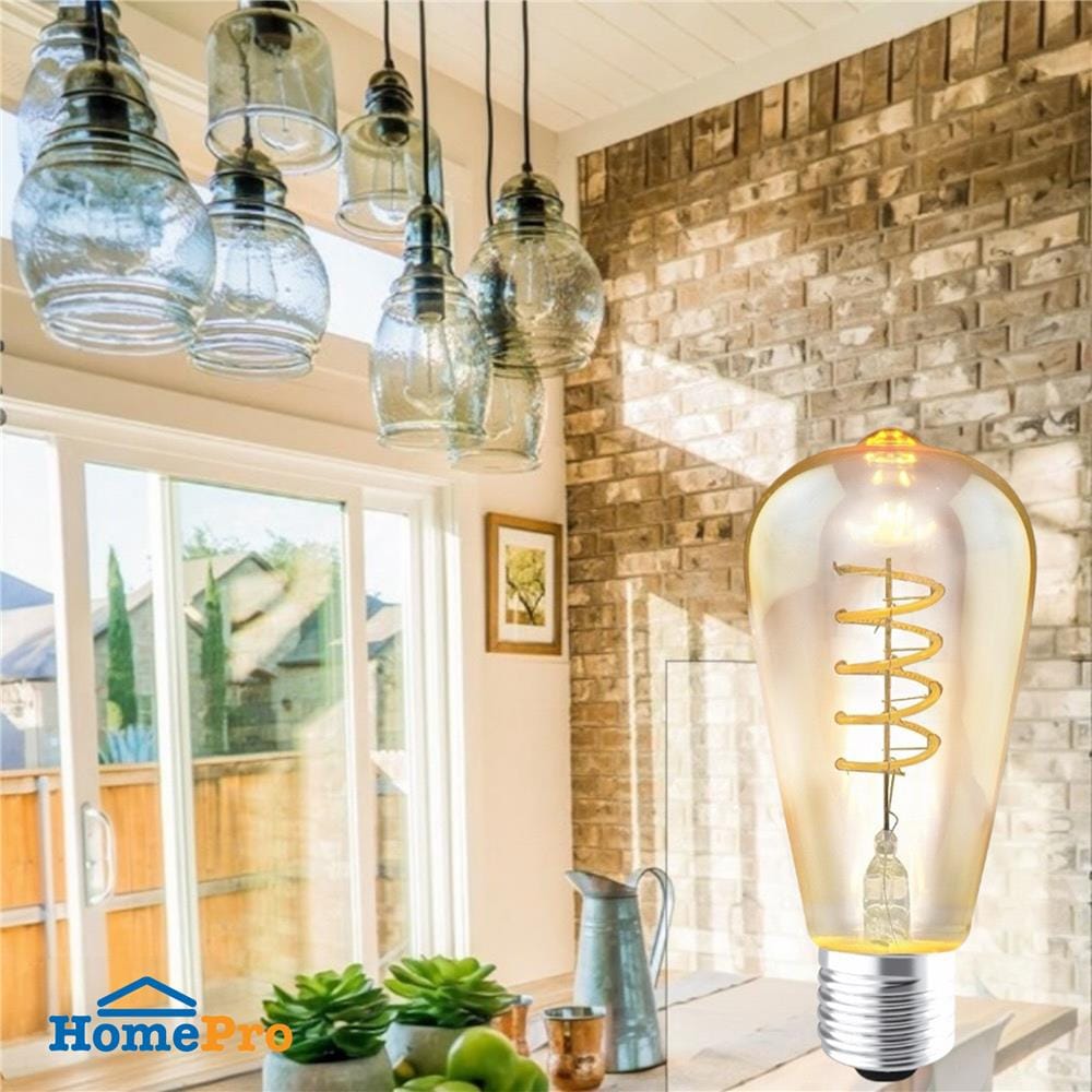 หลอด LED LUMAX FILAMENT ST64 V2 7 วัตต์ WARM WHITE E27