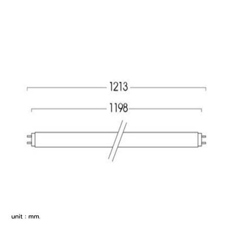 หลอด LED LUMAX T8 ECO SAVE DE SW 22 วัตต์ DAYLIGHT G13_7