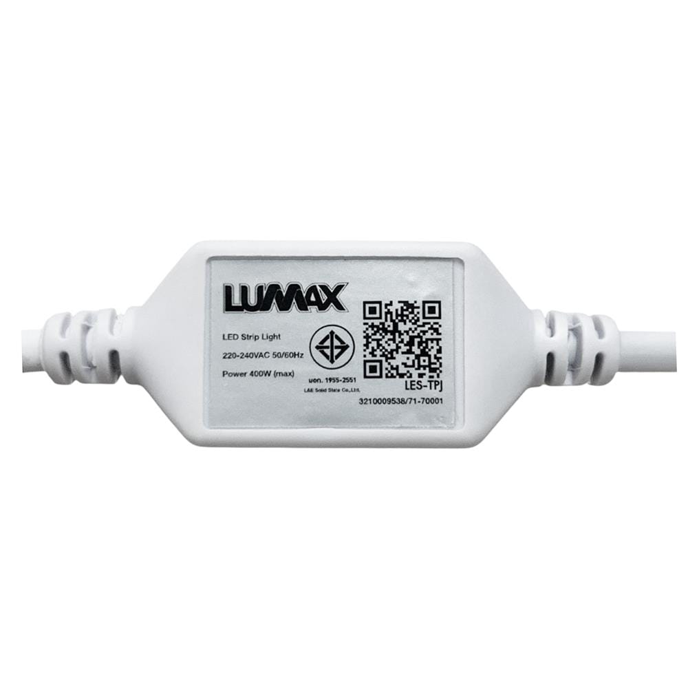 ไฟเส้น LED LUMAX 8 วัตต์/เมตร WARM WHITE 10 เมตร