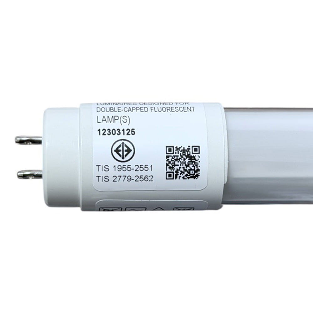 หลอด LED สั้น LUMAX T8 ECO SLIDE DE 9 วัตต์ COOL WHITE G13