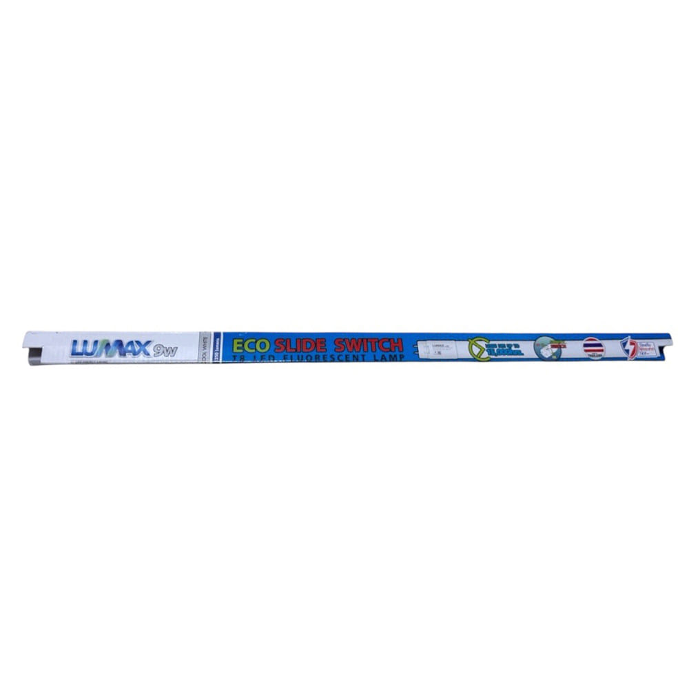 หลอด LED สั้น LUMAX T8 ECO SLIDE DE 9 วัตต์ COOL WHITE G13