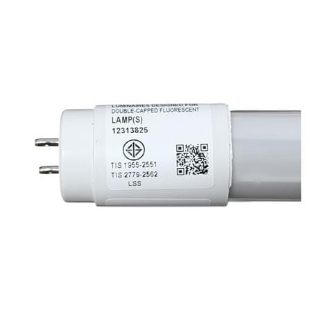 หลอด LED LUMAX T8 ECO SLIDE DE 18 วัตต์ WARM WHITE G13_8