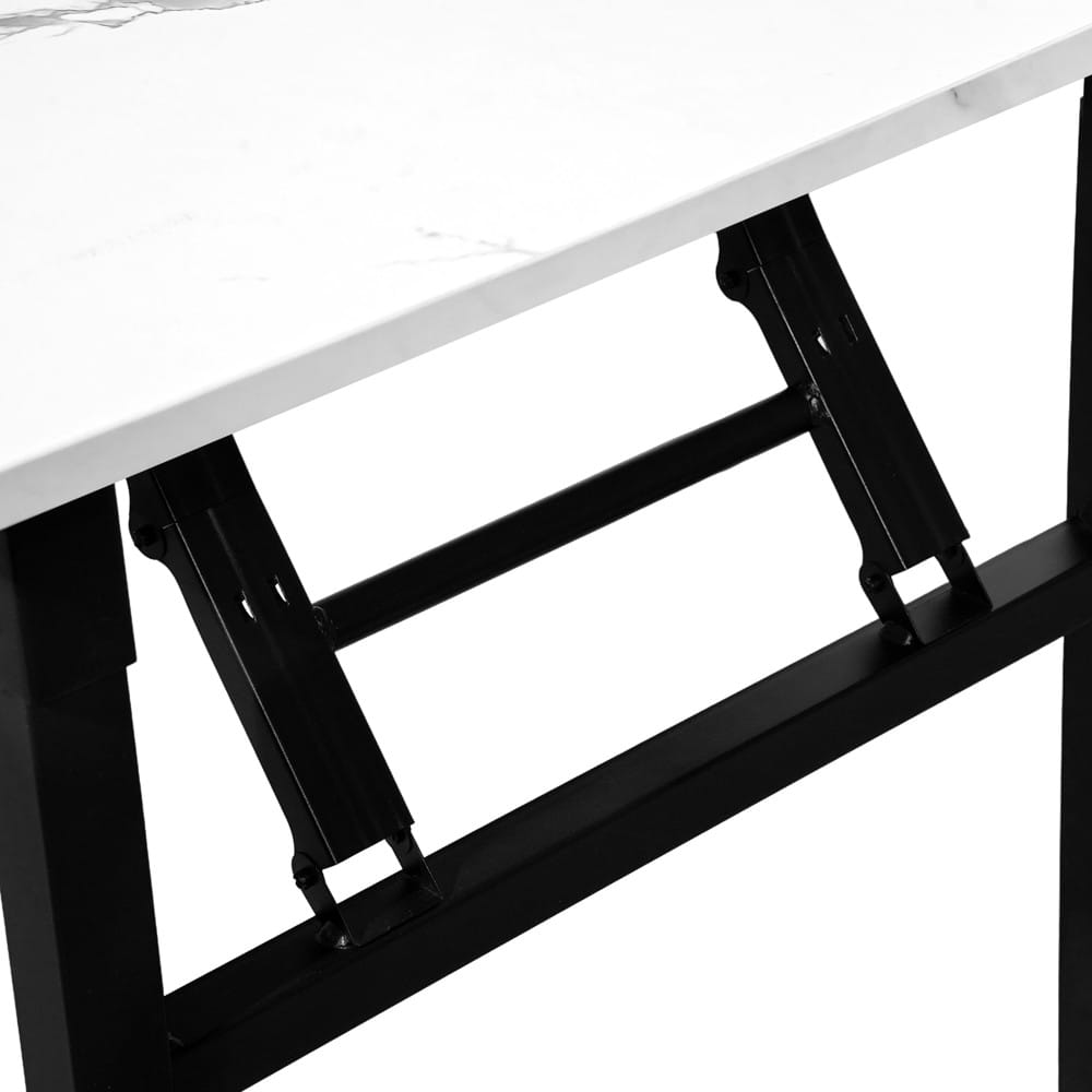 โต๊ะอเนกประสงค์ FURDINI T15 META 60x90 ซม. สีลายหินอ่อนขาว