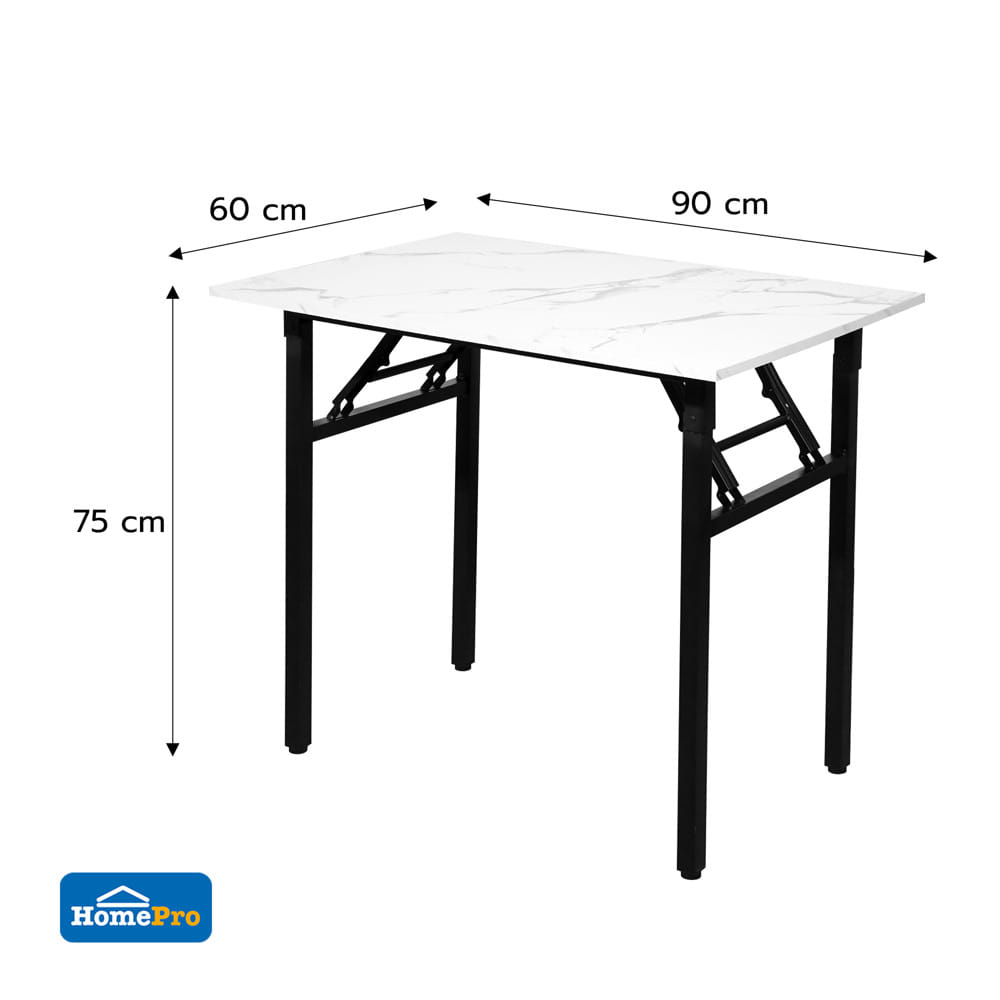 โต๊ะอเนกประสงค์ FURDINI T15 META 60x90 ซม. สีลายหินอ่อนขาว