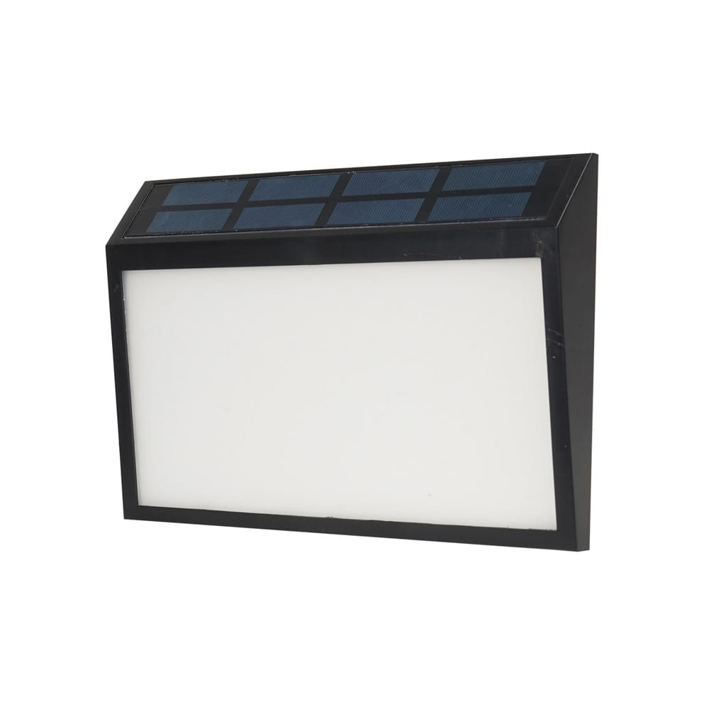 ไฟผนังภายนอก SOLAR CARINI ID-LIGHT2 1 วัตต์ DAYLIGHT/COOL WHITE/WARM WHITE สีดำ_1