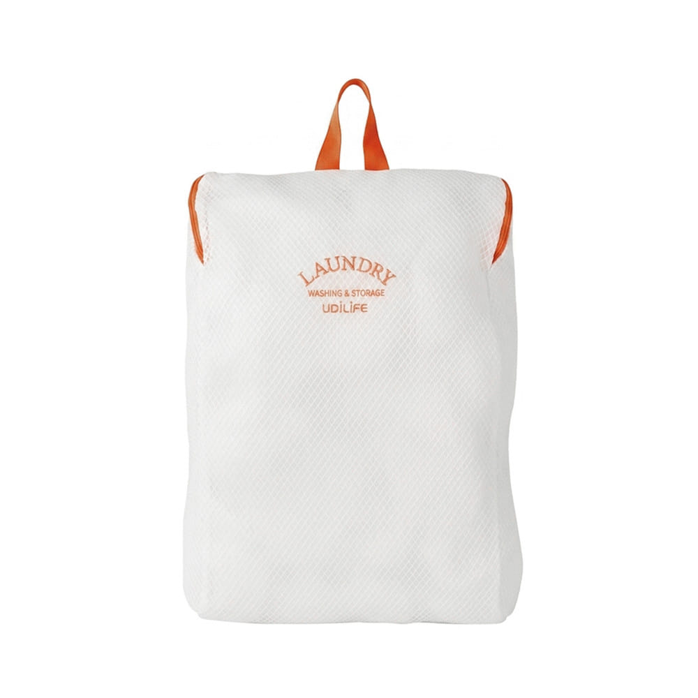 ถุงซักผ้าเหลี่ยมตาข่าย 2 ชั้น PLIM LAUNDRY 35x45 ซม. สีขาว