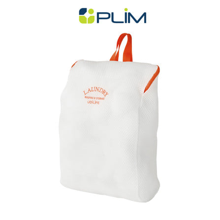 ถุงซักผ้าเหลี่ยมตาข่าย 2 ชั้น PLIM LAUNDRY 35x45 ซม. สีขาว_0