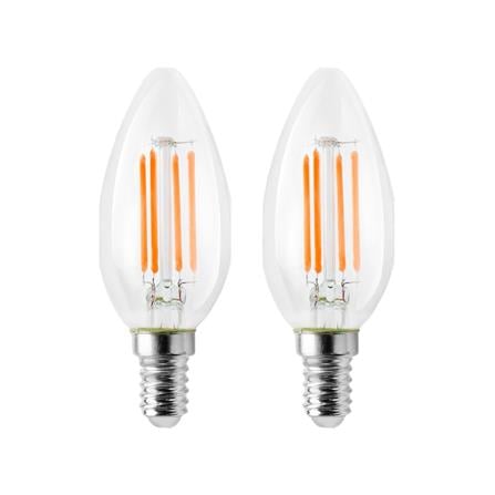 หลอด LED CARINI FILAMENT 4 วัตต์ WARM WHITE E14 (แ...