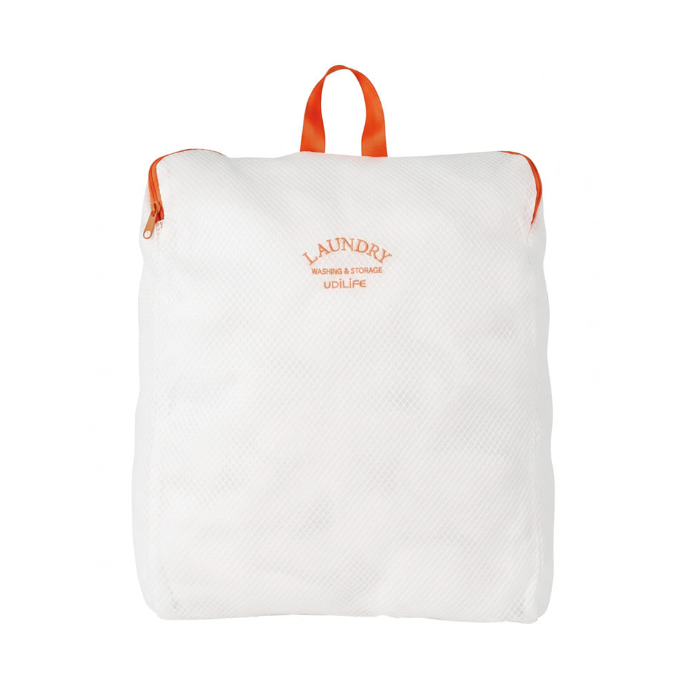 ถุงซักผ้าเหลี่ยมตาข่าย 2 ชั้น PLIM LAUNDRY 45x55 ซม. สีขาว
