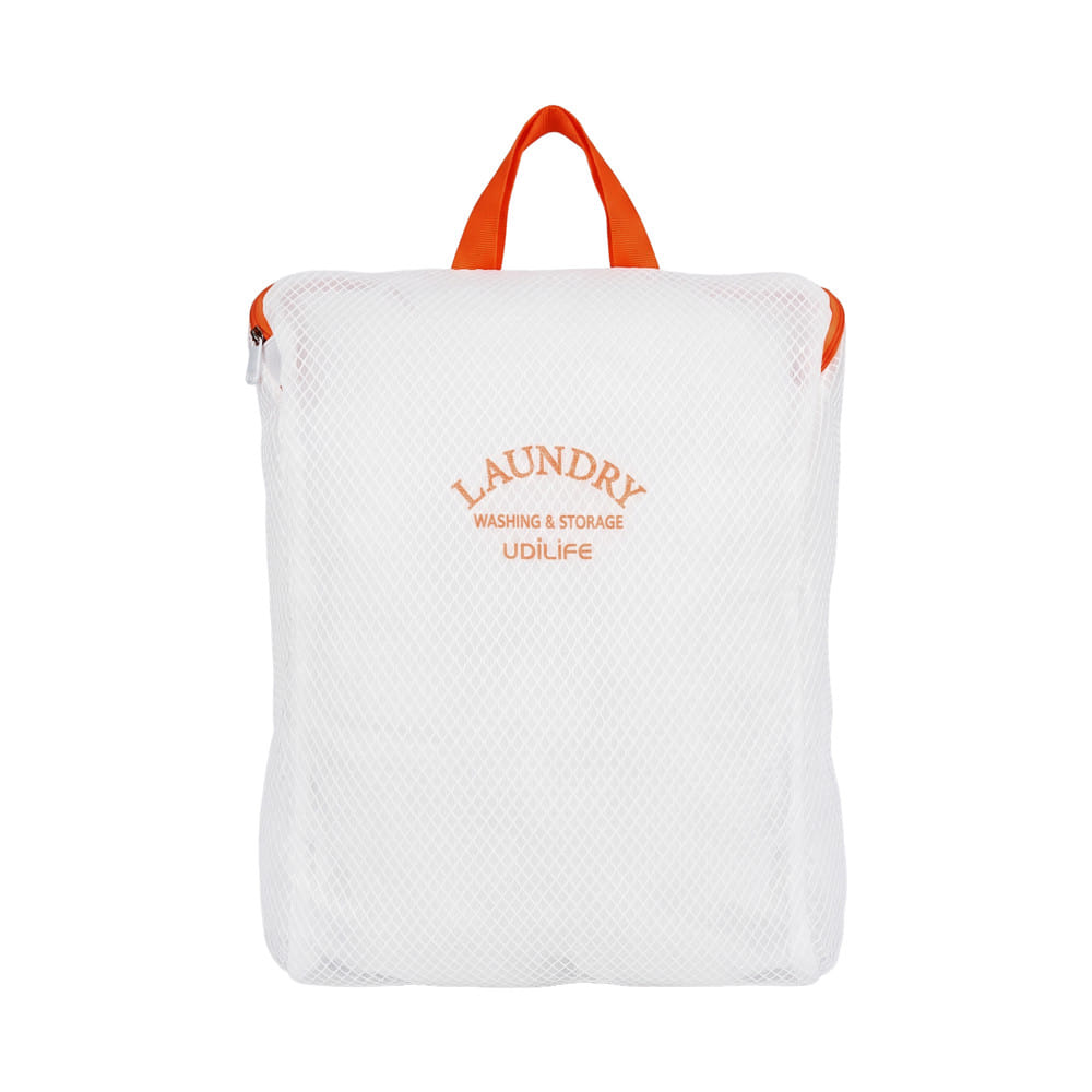 ถุงซักผ้าเหลี่ยมตาข่าย 2 ชั้น PLIM LAUNDRY 30x40 ซม. สีขาว