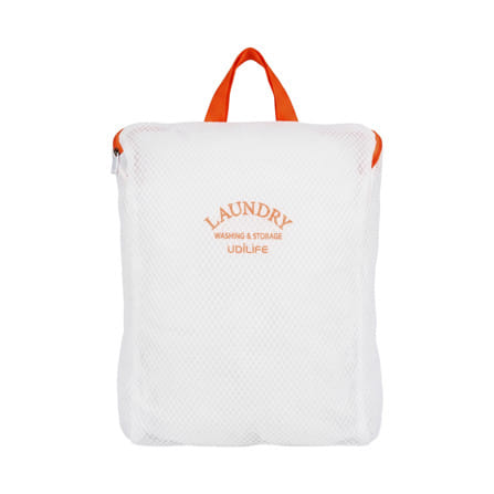 ถุงซักผ้าเหลี่ยมตาข่าย 2 ชั้น PLIM LAUNDRY 30x40 ซม. สีขาว_1