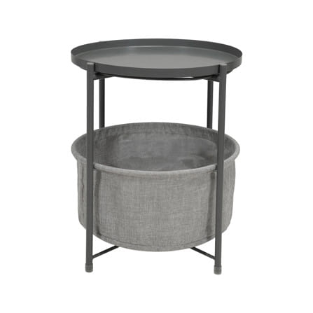 โต๊ะข้างกลม FURDINI NEST 44 ซม. สีเทา_1