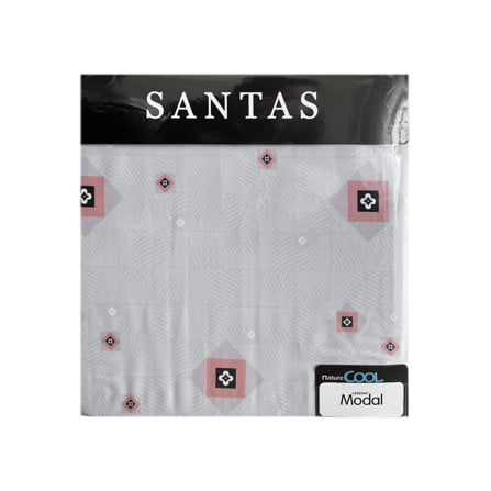 ชุดผ้าปูที่นอน 6 ฟุต (ชุด 5 ชิ้น) SANTAS MODAL PETAL PRISM GR_3